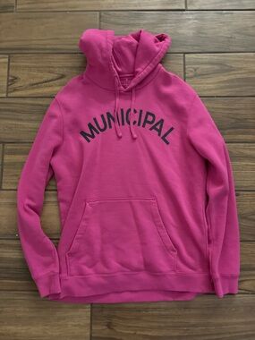 Women's Hot Pink Hooded Sweatshirt